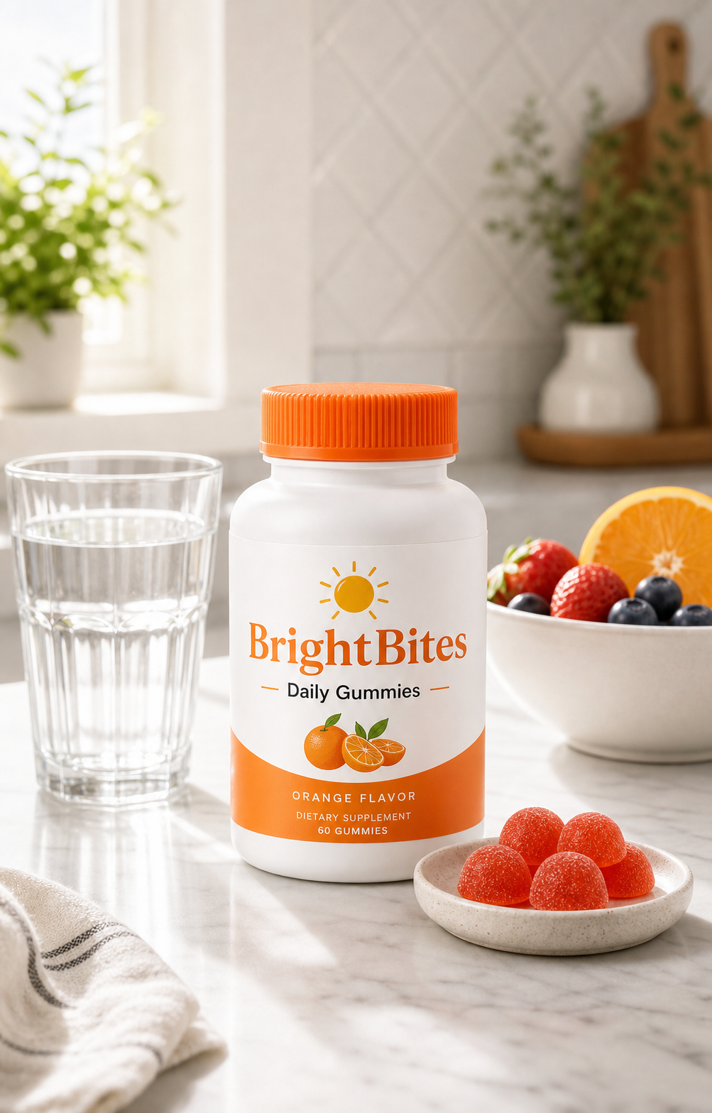 BrightBites Vitamin Gummies generated breakfast routine demo